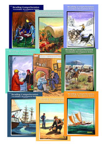 Reading Comprehension Workbooks - All 9 Books Grades 8-10 Reading Levels