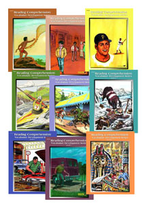 Reading Comprehension Workbooks - All 9 Books Grades 5-7 Reading Levels