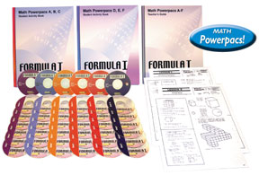 Formula 1 Math Powerpacs