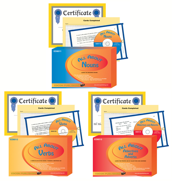 All 3 All About Write-on/Wipe-off Kits