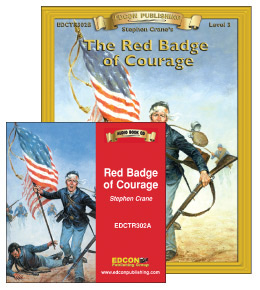 Bring The Classics To Life - Read Along Set: Red Badge of Courage - Stephen Crane - Grade 3 Reading Level