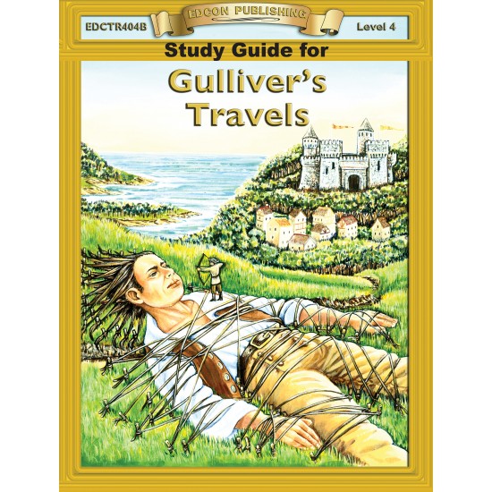 Gulliver's Travels by Jonathan Swift Reading Level 4 Printed Book