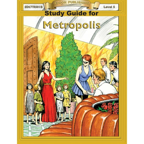 Metropolis by Thea von Harbou Reading Level 5 Printed Book Metropolis by Thea von Harbou Reading Level 5 Printed Book