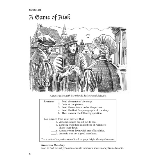The Merchant of Venice Reading Level 3 Printed Book The Merchant of Venice Reading Level 3 Printed Book