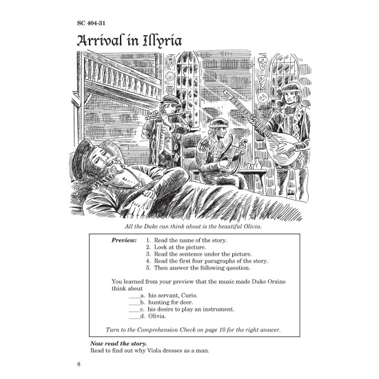 Twelfth Night Reading Level 4 Printed Book Twelfth Night Reading Level 4 Printed Book