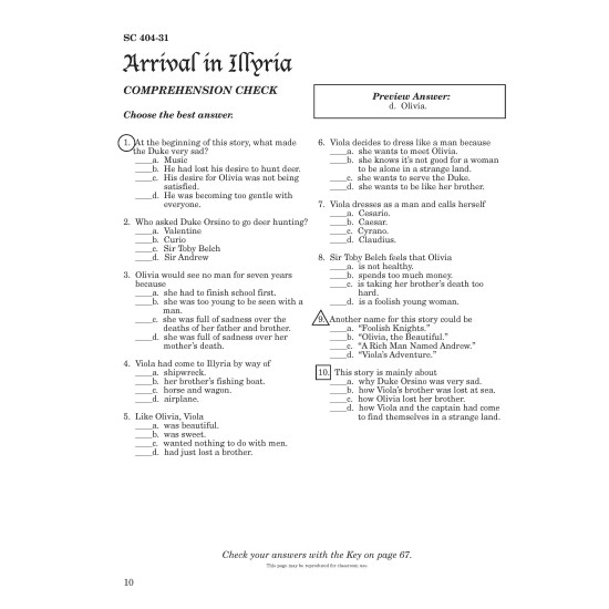 Twelfth Night Reading Level 4 Printed Book Twelfth Night Reading Level 4 Printed Book