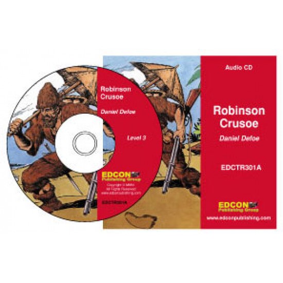 Robinson Crusoe - Daniel Defoe - Grade 3 Reading Level Audio CD