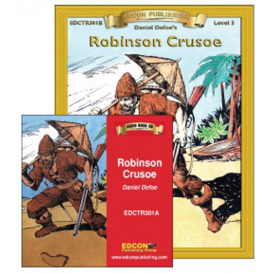 Robinson Crusoe Book and Audio CD