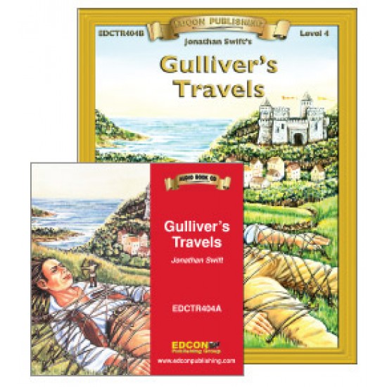 Guliver's Travels Book with Audio CD