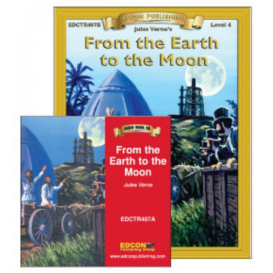 From the Earth to the Moon Book with Audio CD