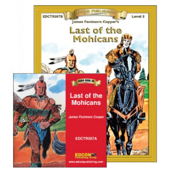 Last of the Mohicans Book with Audio CD