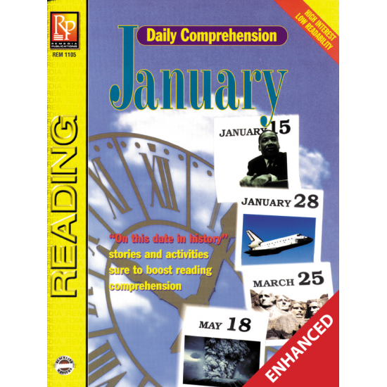 Daily Comprehension: January  Enhanced eBook