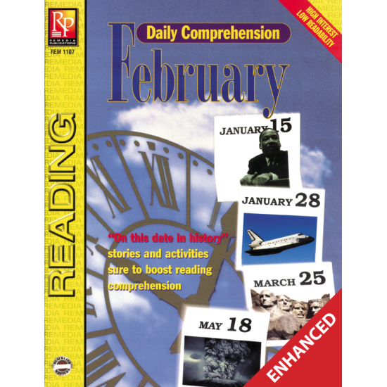 Daily Comprehension: February  Enhanced eBook