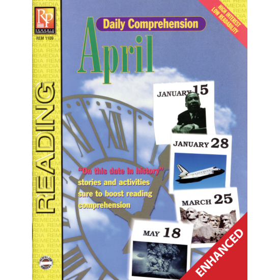 Daily Comprehension: April  Enhanced eBook