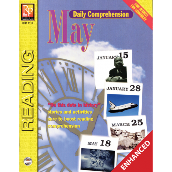 Daily Comprehension: May  Enhanced eBook