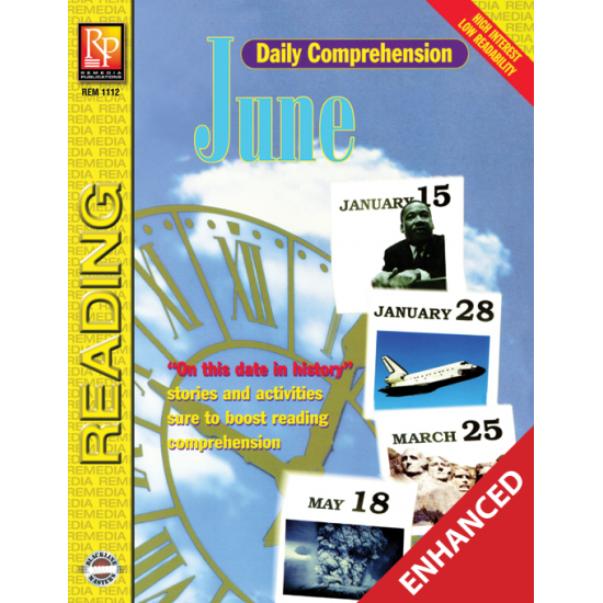 Daily Comprehension: June  Enhanced eBook