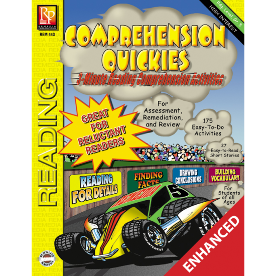 Comprehension Quickies - Reading Level 5 (Enhanced eBook)