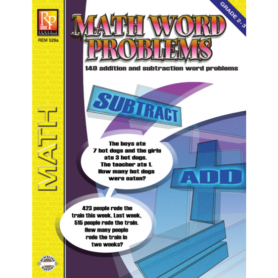 Math Word Problems (Grades 2-3) | eBook